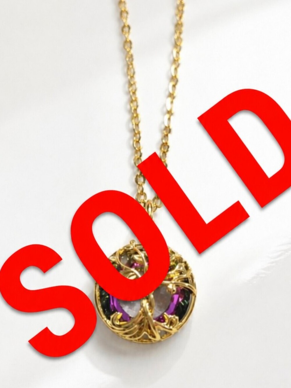 TREE OF LIFE GOLD Pendant Necklace